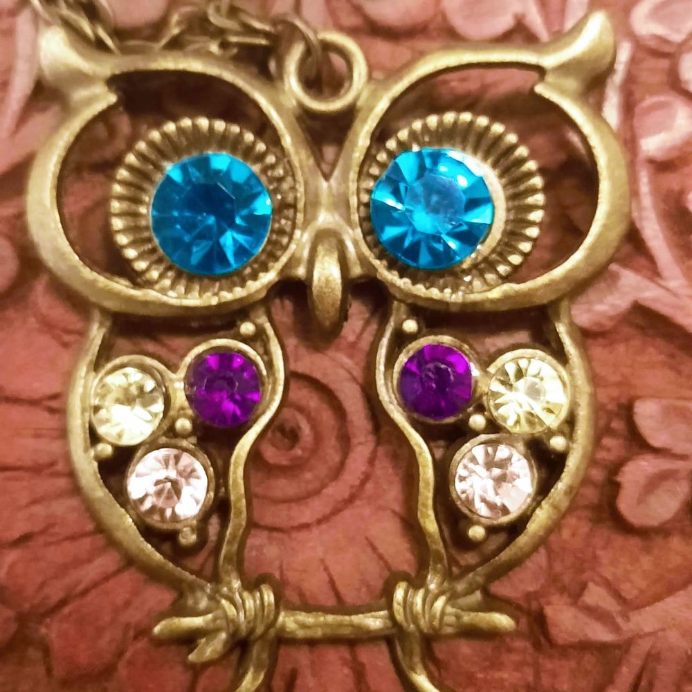 🎁  ☆BOGO 1/2 off☆ Necklace with Owl Pendant